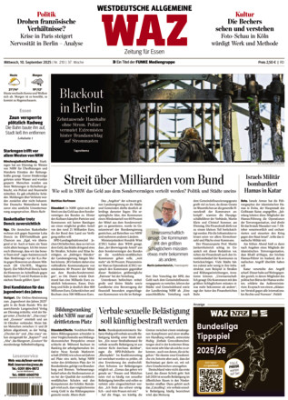 WAZ Westdeutsche Allgemeine Zeitung