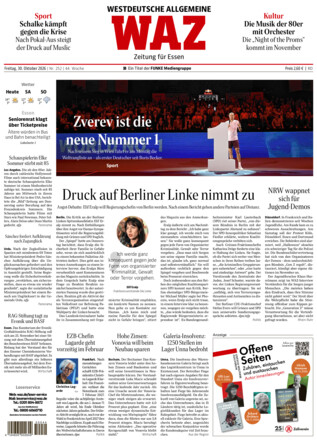 WAZ Westdeutsche Allgemeine Zeitung