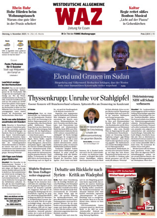 WAZ Westdeutsche Allgemeine Zeitung
