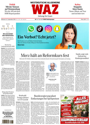 WAZ Westdeutsche Allgemeine Zeitung