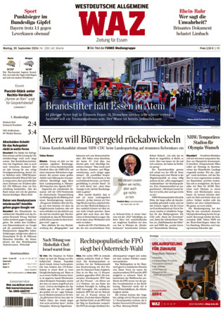 WAZ Westdeutsche Allgemeine Zeitung - ePaper