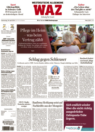 WAZ Westdeutsche Allgemeine Zeitung