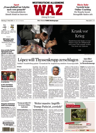 WAZ Westdeutsche Allgemeine Zeitung