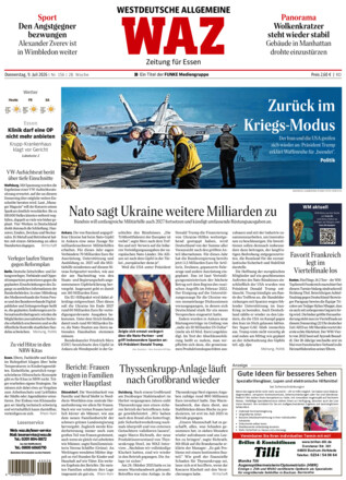 WAZ Westdeutsche Allgemeine Zeitung