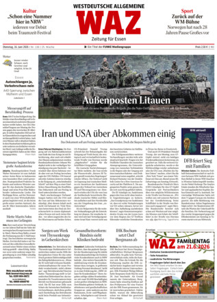 WAZ Westdeutsche Allgemeine Zeitung