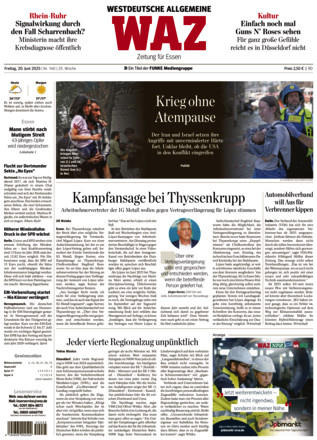WAZ Westdeutsche Allgemeine Zeitung