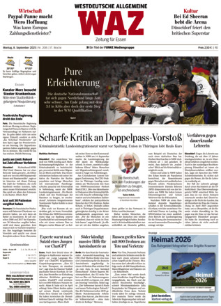 WAZ Westdeutsche Allgemeine Zeitung