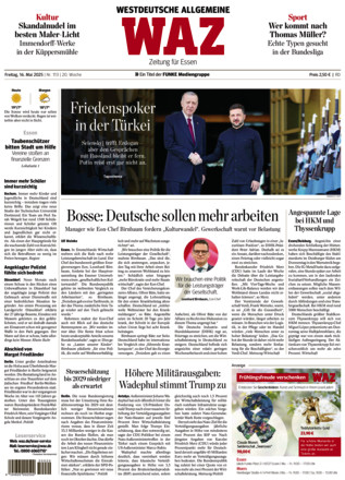 WAZ Westdeutsche Allgemeine Zeitung