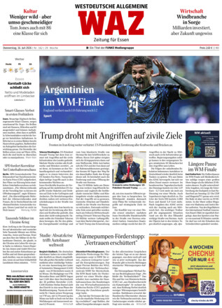WAZ Westdeutsche Allgemeine Zeitung