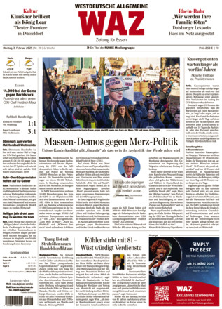 WAZ Westdeutsche Allgemeine Zeitung - ePaper