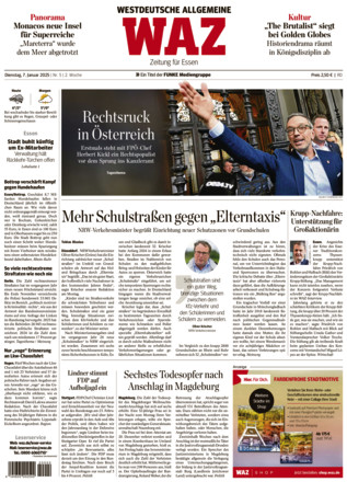 WAZ Westdeutsche Allgemeine Zeitung