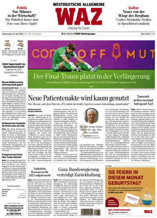 WAZ Westdeutsche Allgemeine Zeitung - ePaper