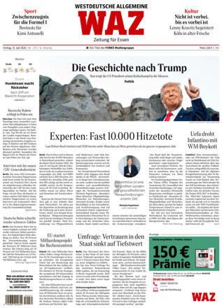 WAZ Westdeutsche Allgemeine Zeitung