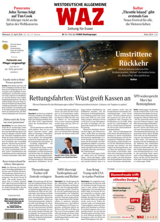 WAZ Westdeutsche Allgemeine Zeitung