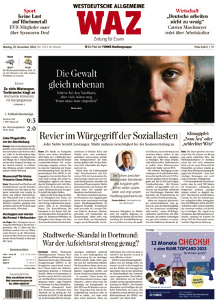 WAZ Westdeutsche Allgemeine Zeitung - ePaper