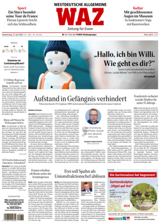 WAZ Westdeutsche Allgemeine Zeitung