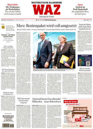 WAZ Westdeutsche Allgemeine Zeitung