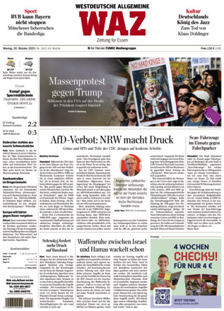 WAZ Westdeutsche Allgemeine Zeitung - ePaper