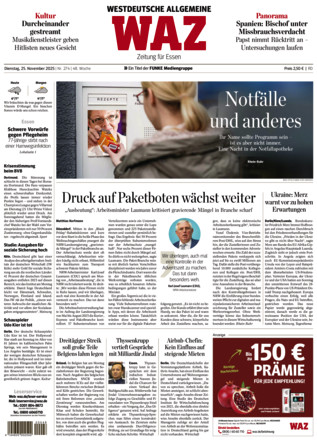 WAZ Westdeutsche Allgemeine Zeitung