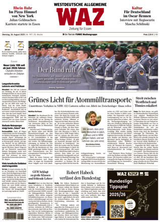 WAZ Westdeutsche Allgemeine Zeitung