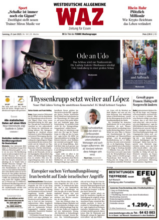 WAZ Westdeutsche Allgemeine Zeitung