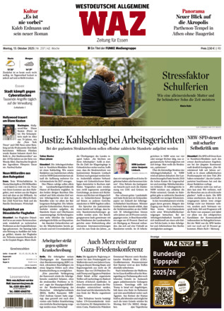 WAZ Westdeutsche Allgemeine Zeitung