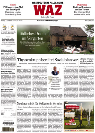 WAZ Westdeutsche Allgemeine Zeitung