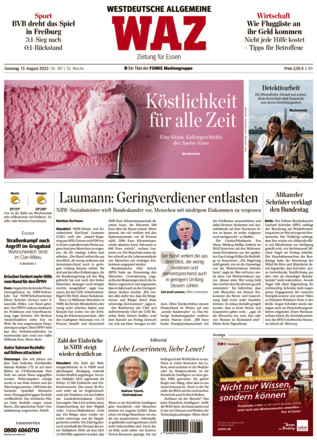 WAZ Westdeutsche Allgemeine Zeitung - ePaper;