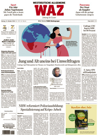 WAZ Westdeutsche Allgemeine Zeitung - ePaper