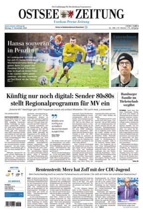 Usedom-Peene-Zeitung