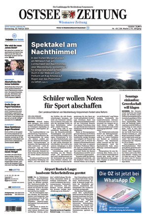 Wismarer Zeitung - ePaper