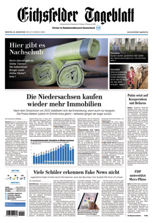 Eichsfelder Tageblatt - ePaper