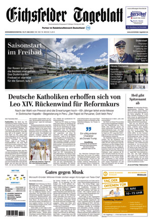 Eichsfelder Tageblatt - ePaper