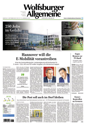 Wolfsburger Allgemeine Zeitung - ePaper