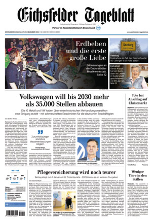 Eichsfelder Tageblatt - ePaper