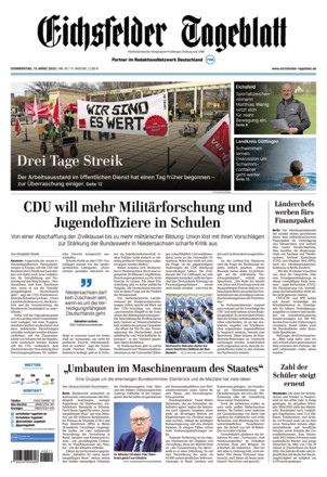 Eichsfelder Tageblatt - ePaper