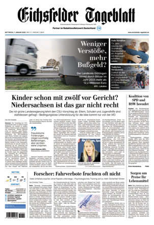 Eichsfelder Tageblatt