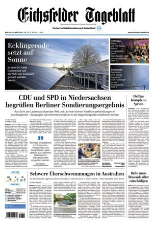 Eichsfelder Tageblatt