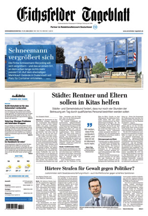 Eichsfelder Tageblatt - ePaper
