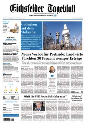 Eichsfelder Tageblatt - ePaper;