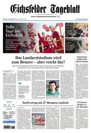 Eichsfelder Tageblatt