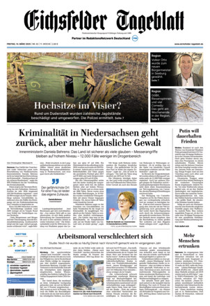 Eichsfelder Tageblatt - ePaper