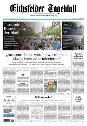 Eichsfelder Tageblatt - ePaper