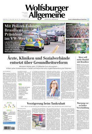 Wolfsburger Allgemeine Zeitung