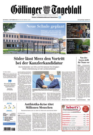 Göttinger Tageblatt - ePaper