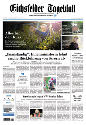 Eichsfelder Tageblatt