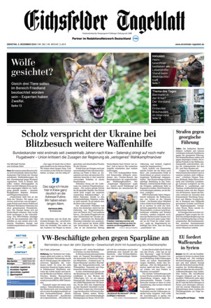 Eichsfelder Tageblatt - ePaper