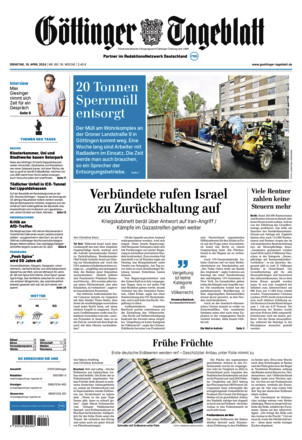Göttinger Tageblatt - ePaper