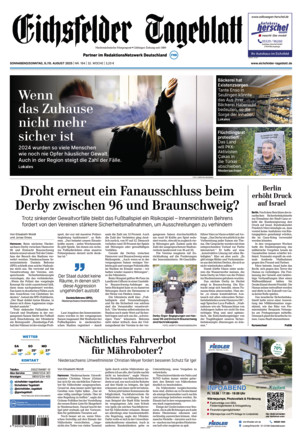 Eichsfelder Tageblatt - ePaper