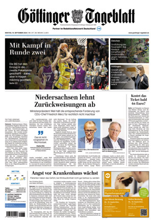 Göttinger Tageblatt - ePaper